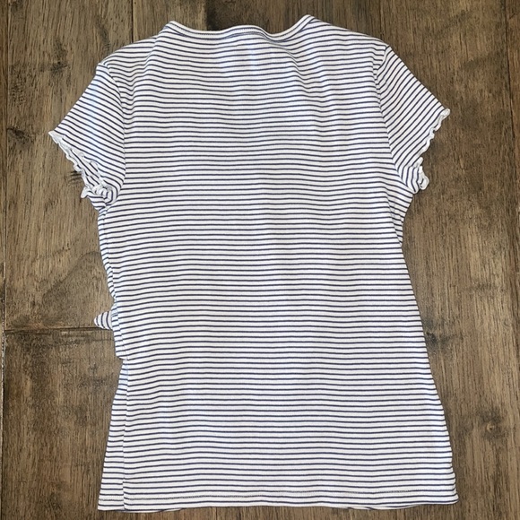 Abercrombie kids faux wrap ribbed top size 11/12. Perfect condition. - Picture 3 of 3